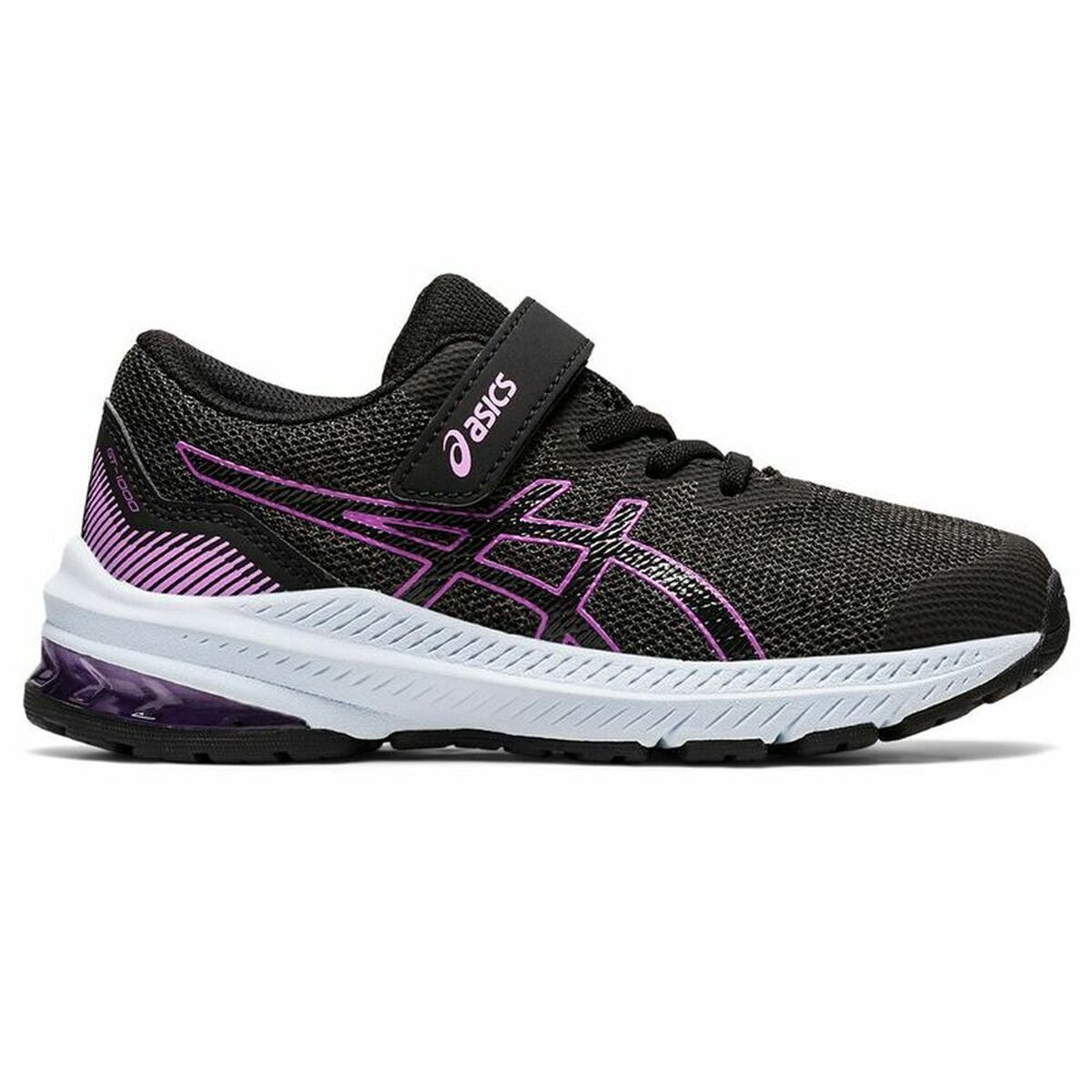 Беговые кроссовки для детей Asics GT-1000 11 Черный/Розовый-2