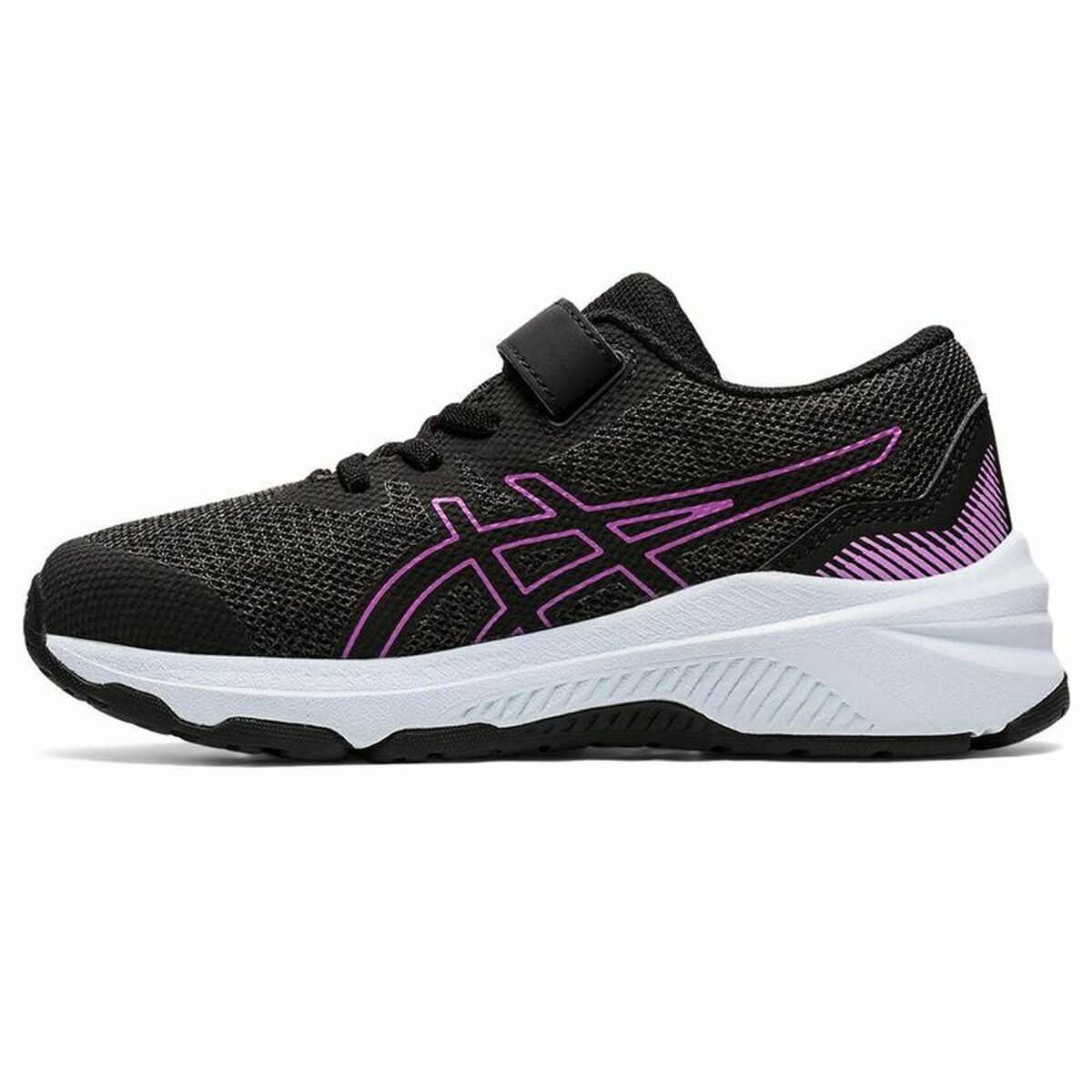 Беговые кроссовки для детей Asics GT-1000 11 Черный/Розовый-3