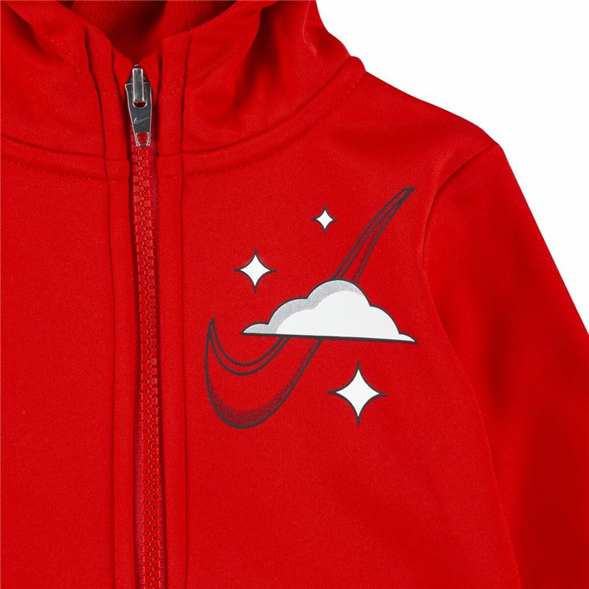 Спортивный костюм для девочек Nike All Day Play Therma Красный Чёрный-2