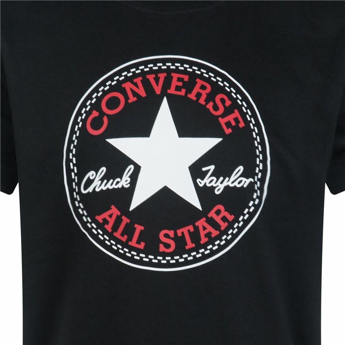 Спортивный костюм для девочек Converse Core Tee Черный/Серый-4