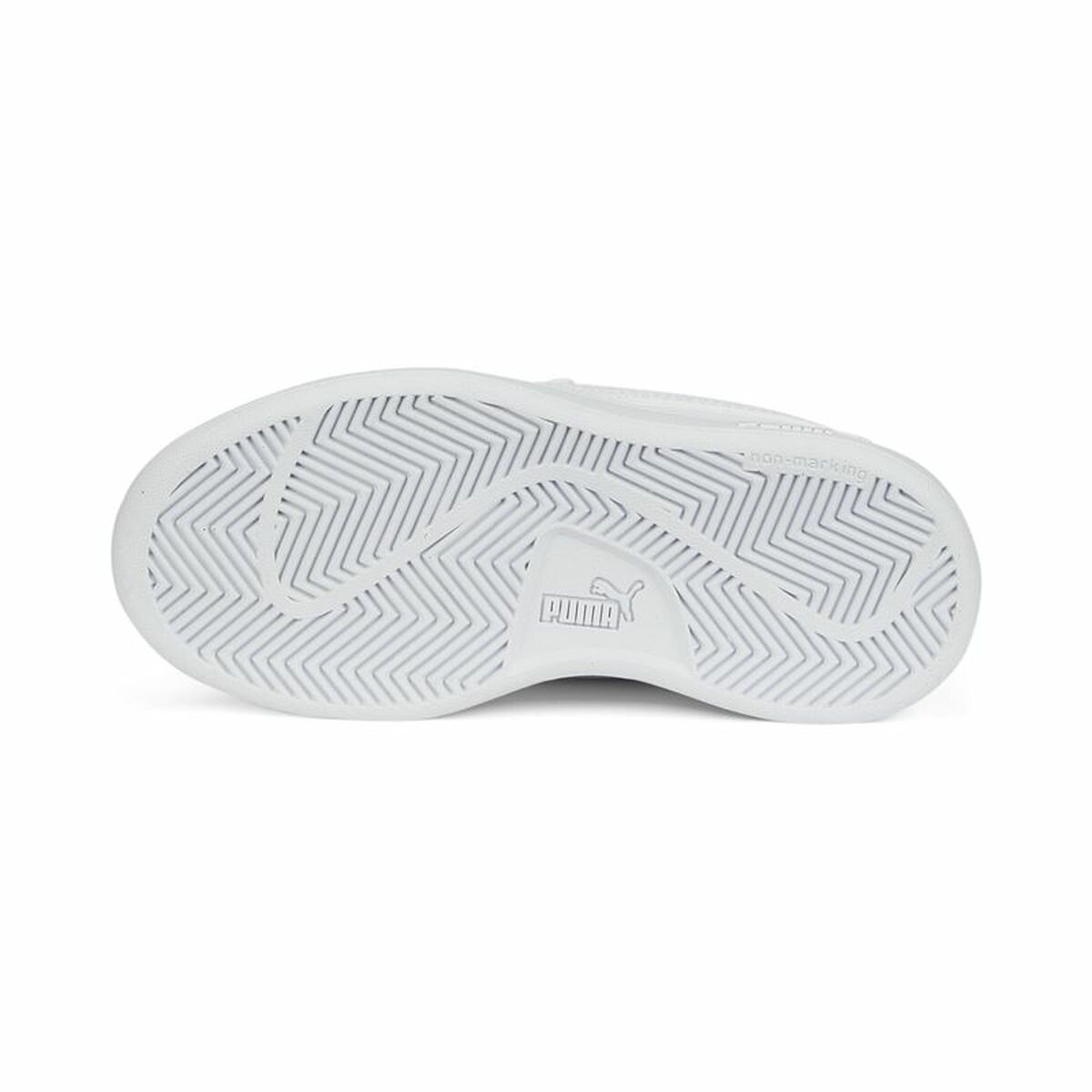 Детские спортивные кроссовки Puma Smash v2 Metallics Белый-3