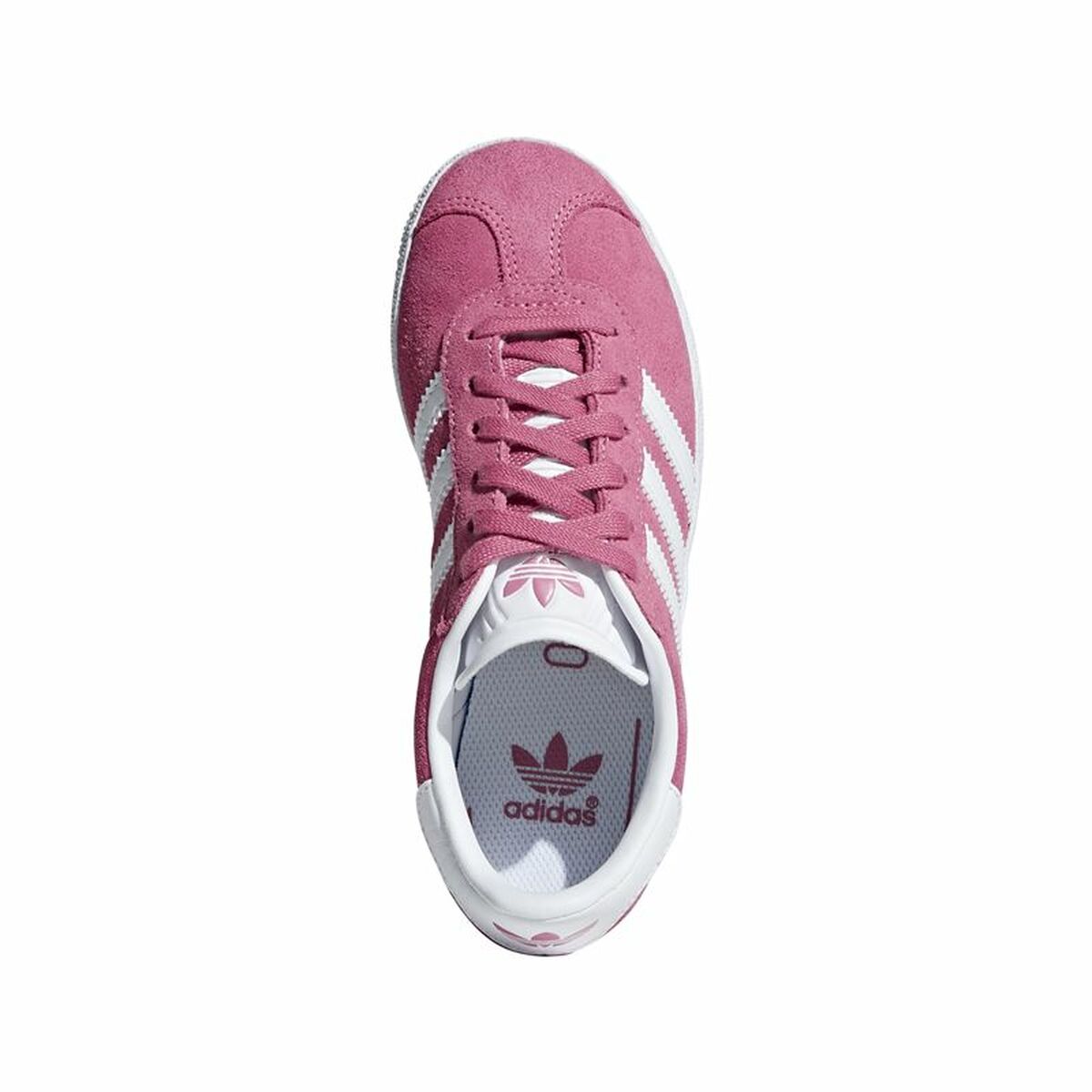 Детские спортивные кроссовки Adidas Gazelle Темно-розовый-3