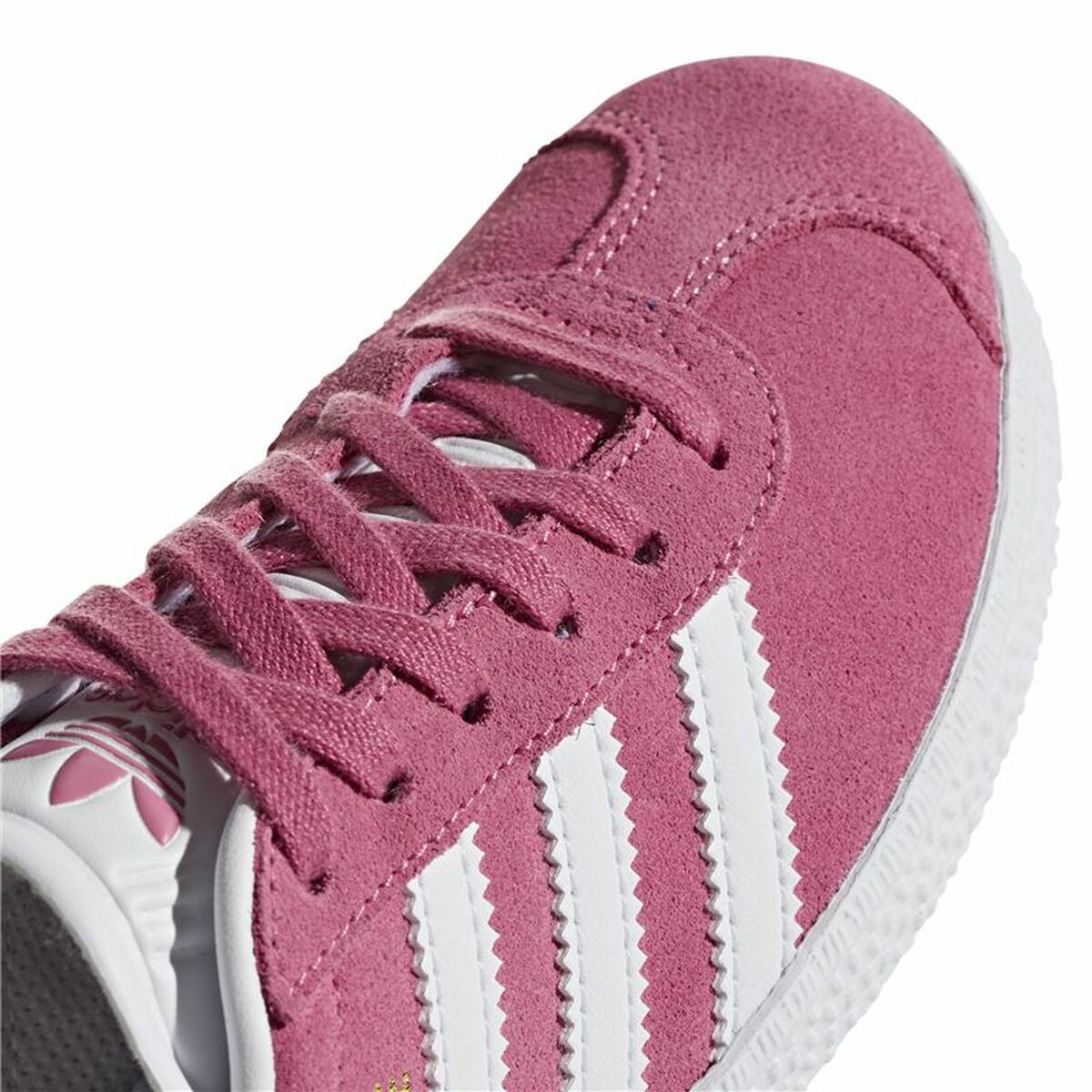 Детские спортивные кроссовки Adidas Gazelle Темно-розовый-5