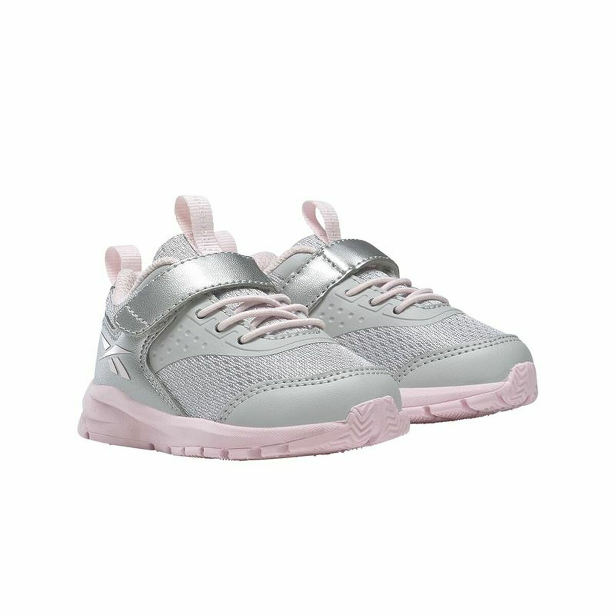 Детские спортивные кроссовки Reebok Rush Runner 4 Розовый Серый-4