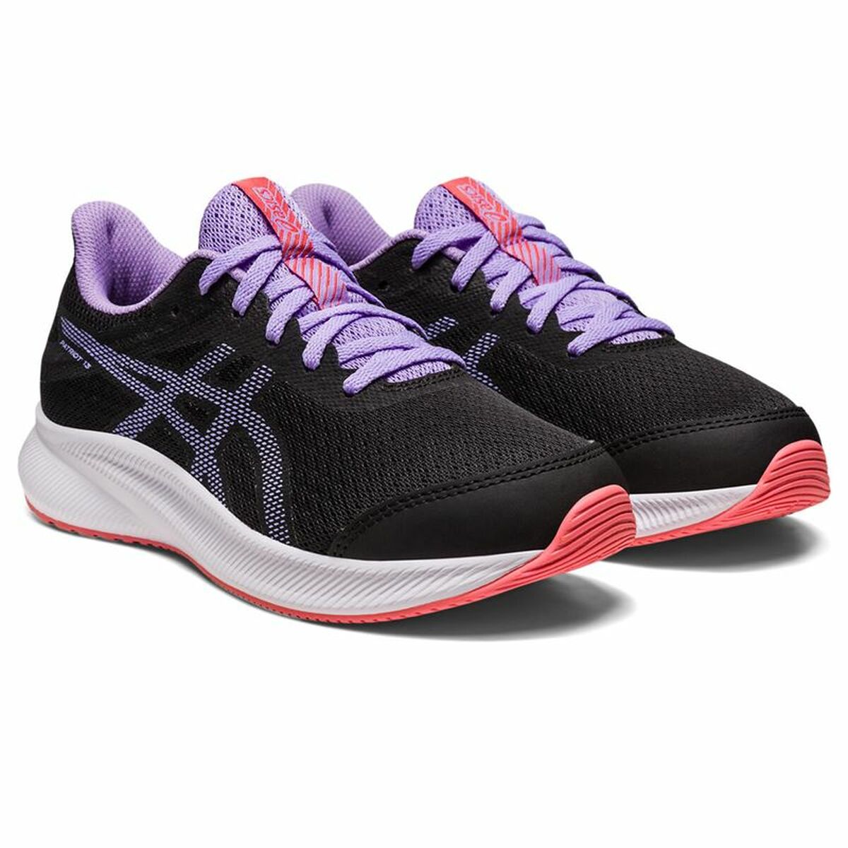 Беговые кроссовки для детей Asics Patriot 13 Чёрный-5