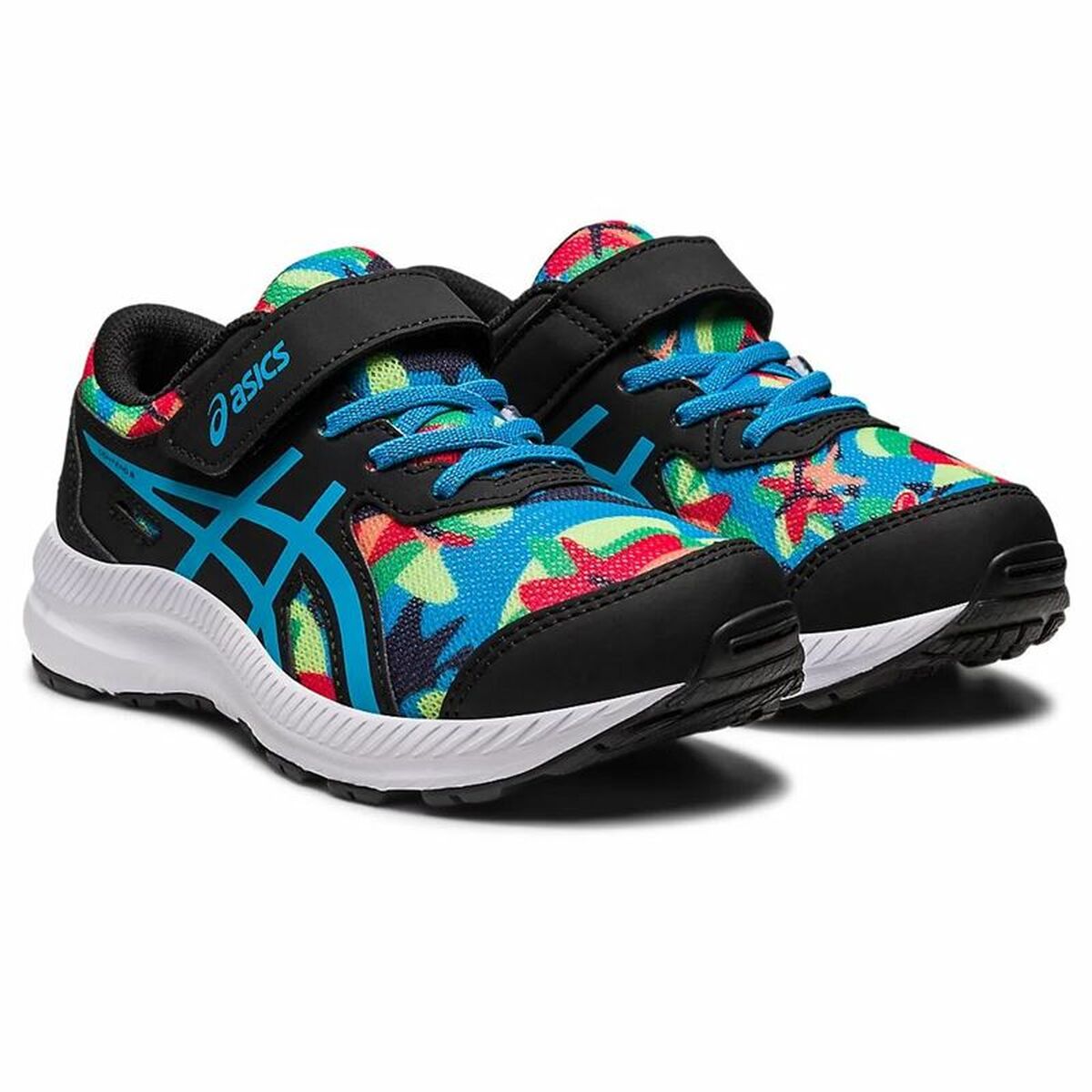 Беговые кроссовки для детей Asics Contend 8 Чёрный-5