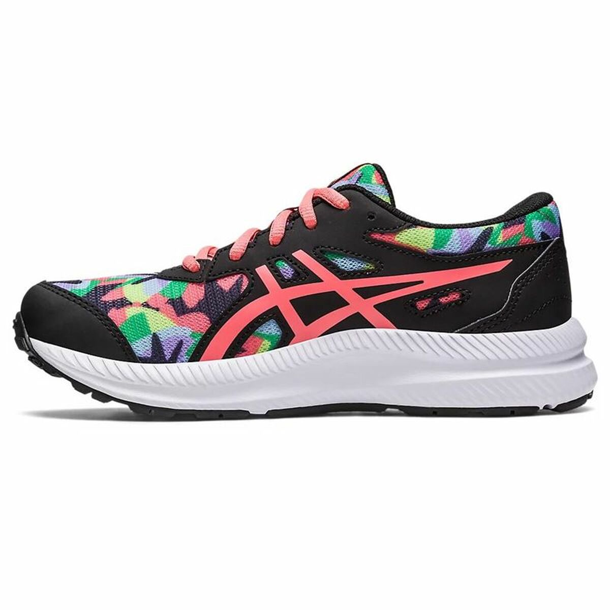 Беговые кроссовки для детей Asics Contend 8 Чёрный-2