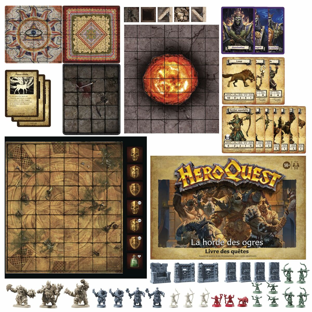 Jogo de tabuleiro Hasbro Hero Quest (TR)-4