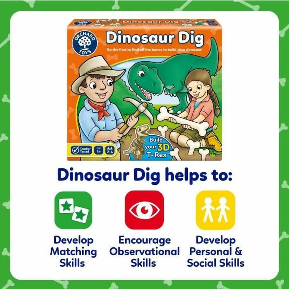 Orchard Dinosaur dig (FR) Educational Set-5