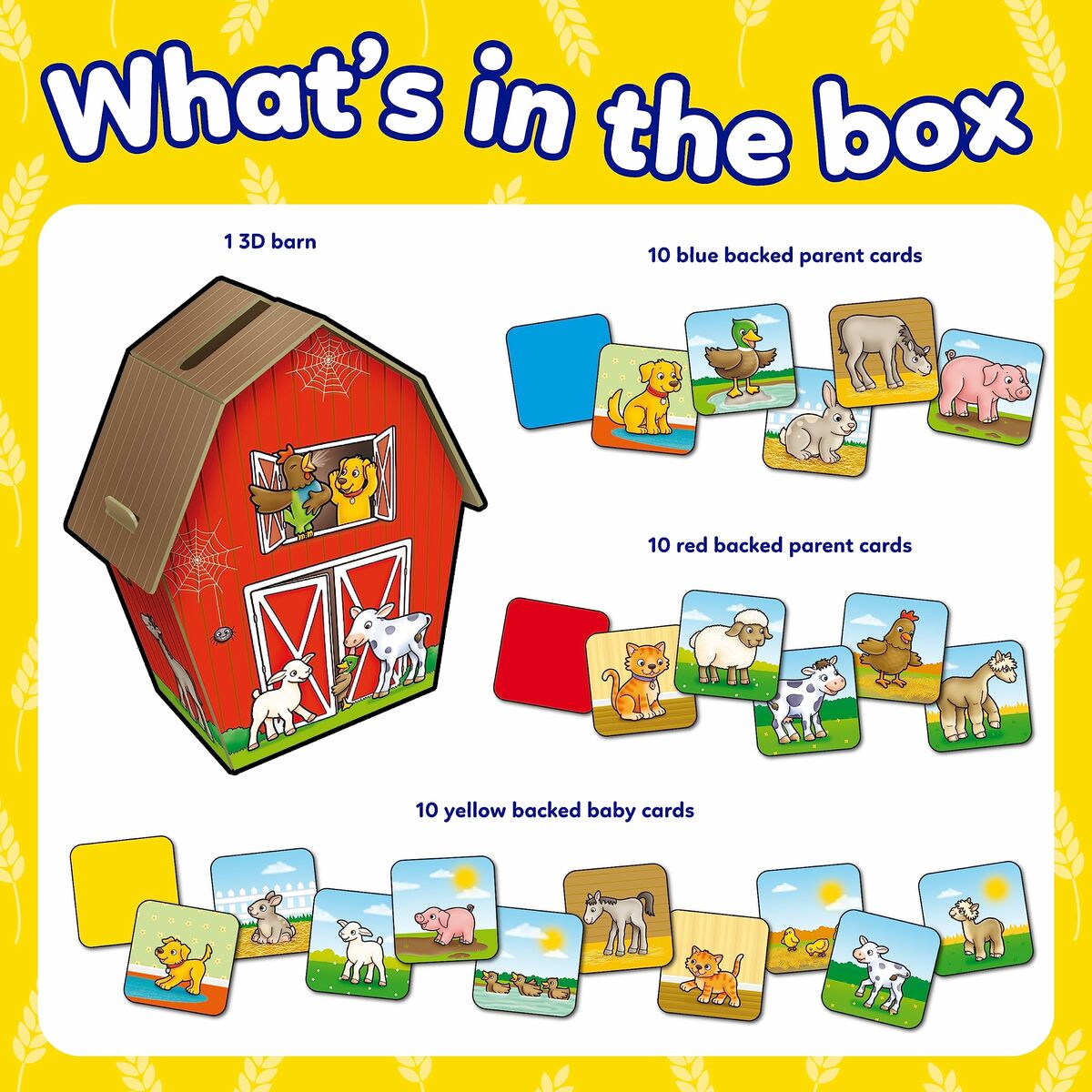 Orchard Farmyard Families Educational Set (FR)-2