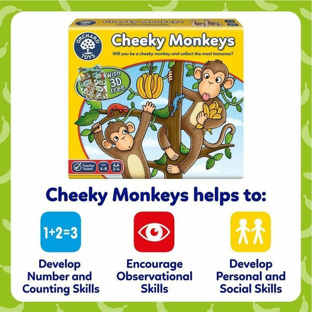 Настольная игра Orchard Cheecky Monkeys (FR)-5