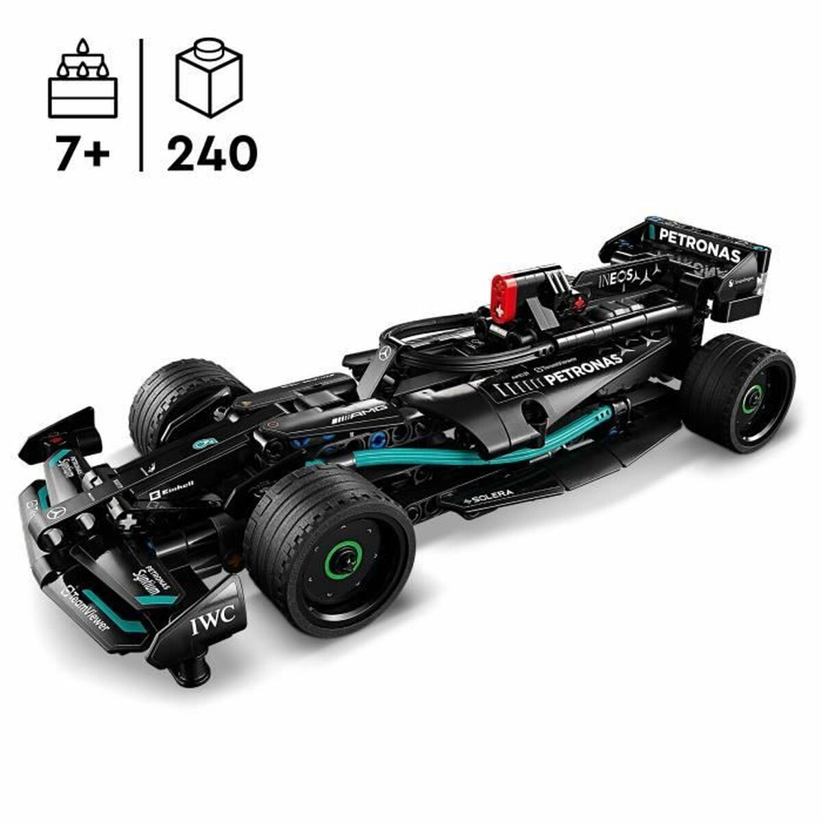 Строительный набор Lego 42165 Mercedes - AMG F1 W14 Pull back-2