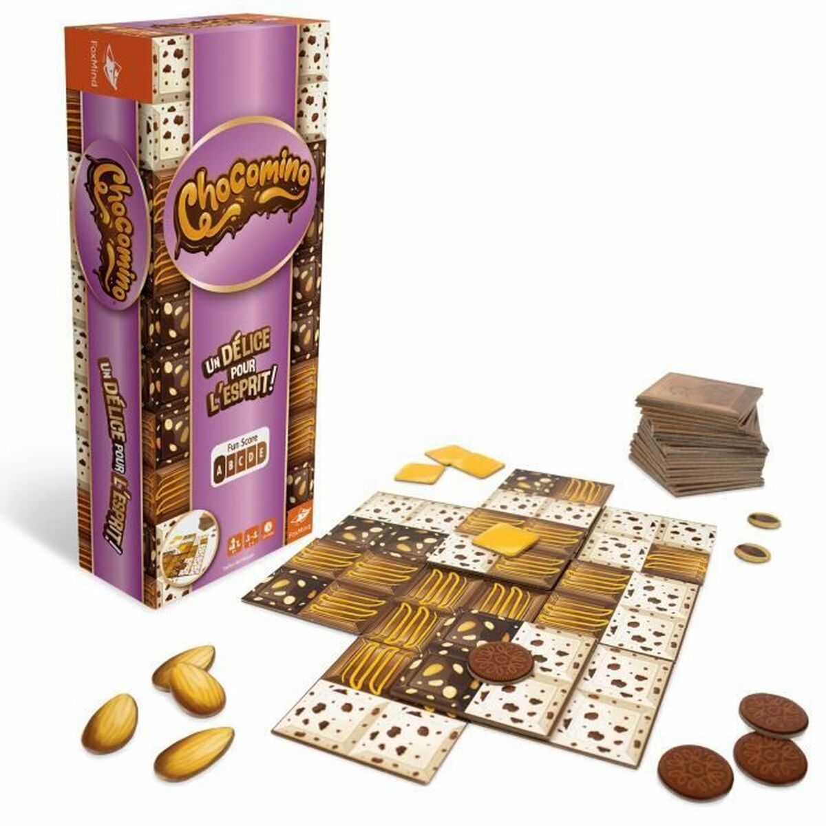 Настольная игра Asmodee Chocomino (FR)-3
