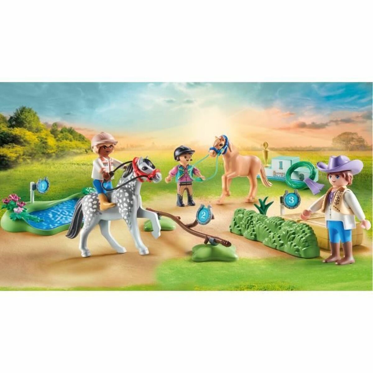 Playset Playmobil 71495 Horses of Waterfall-2