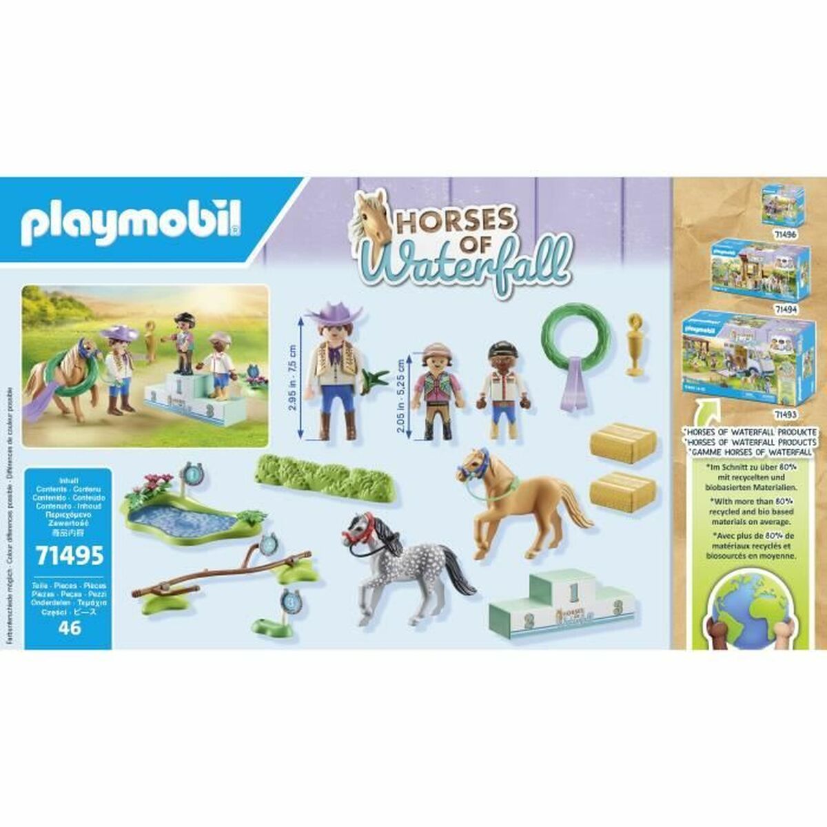 Playset Playmobil 71495 Horses of Waterfall-4