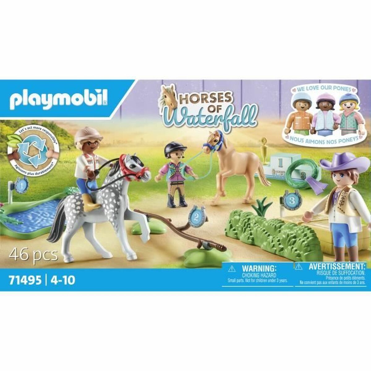 Playset Playmobil 71495 Horses of Waterfall-5