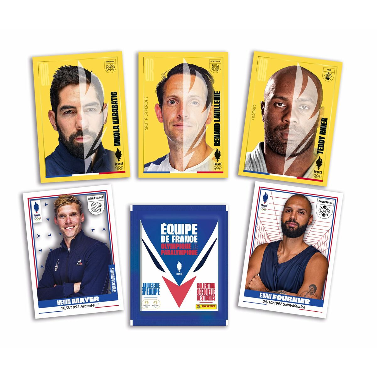 Hаклейки Panini Olympique France-3