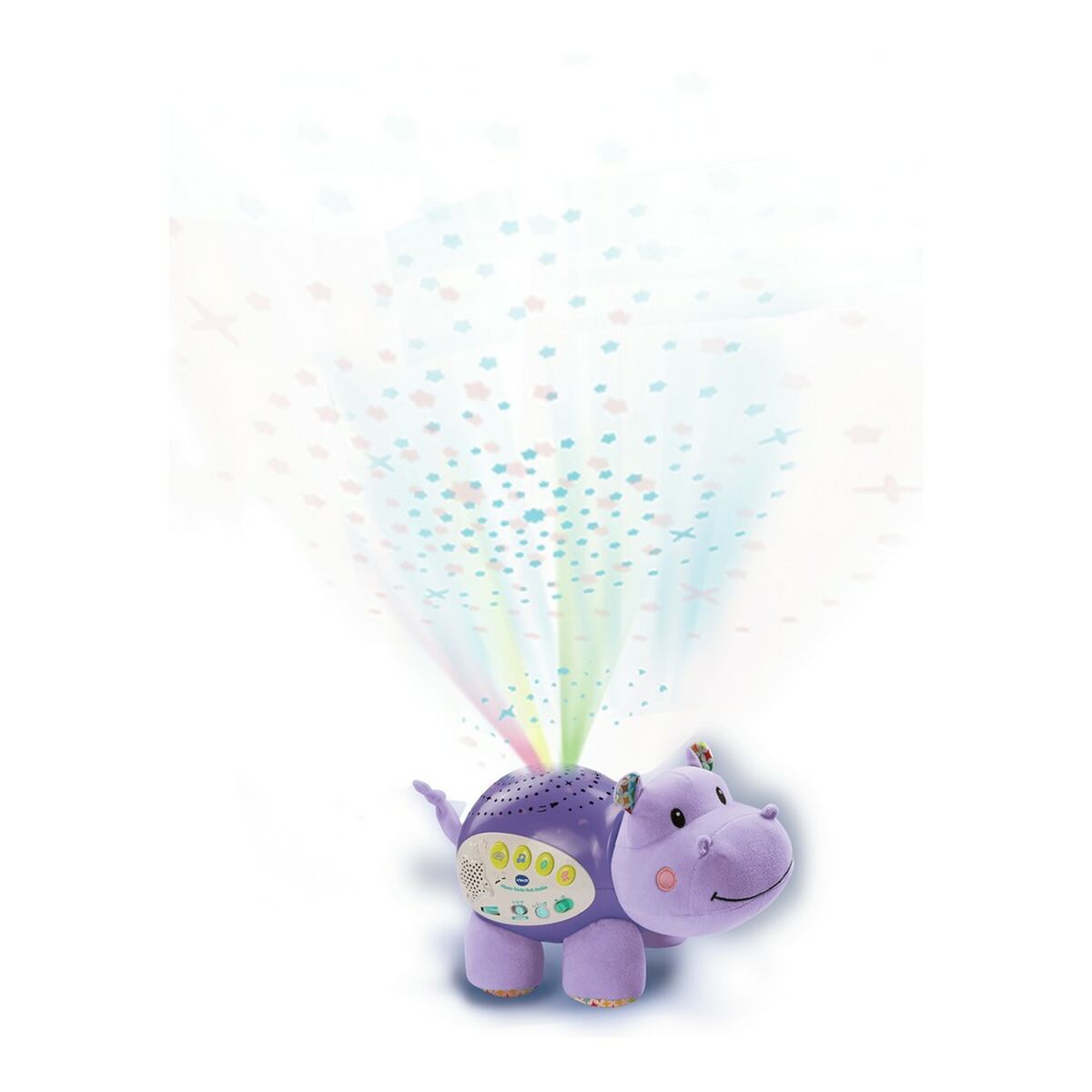 Плюшевая игрушка, издающая звуки Vtech Hippo Dodo Starry Night (FR) Фиолетовый-2