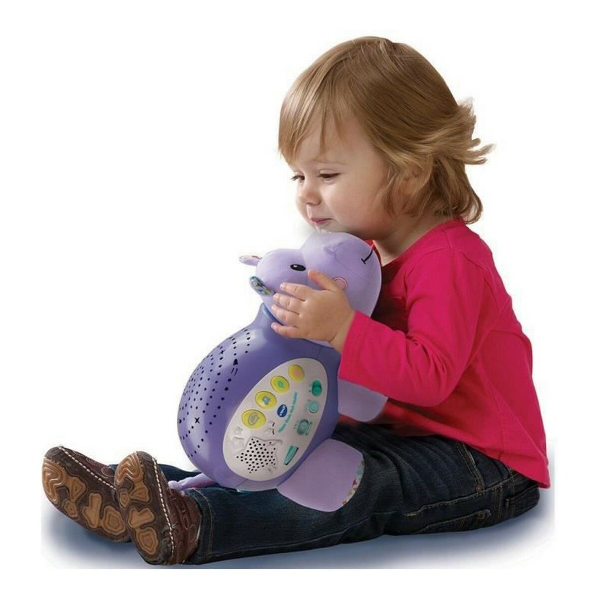 Плюшевая игрушка, издающая звуки Vtech Hippo Dodo Starry Night (FR) Фиолетовый-6