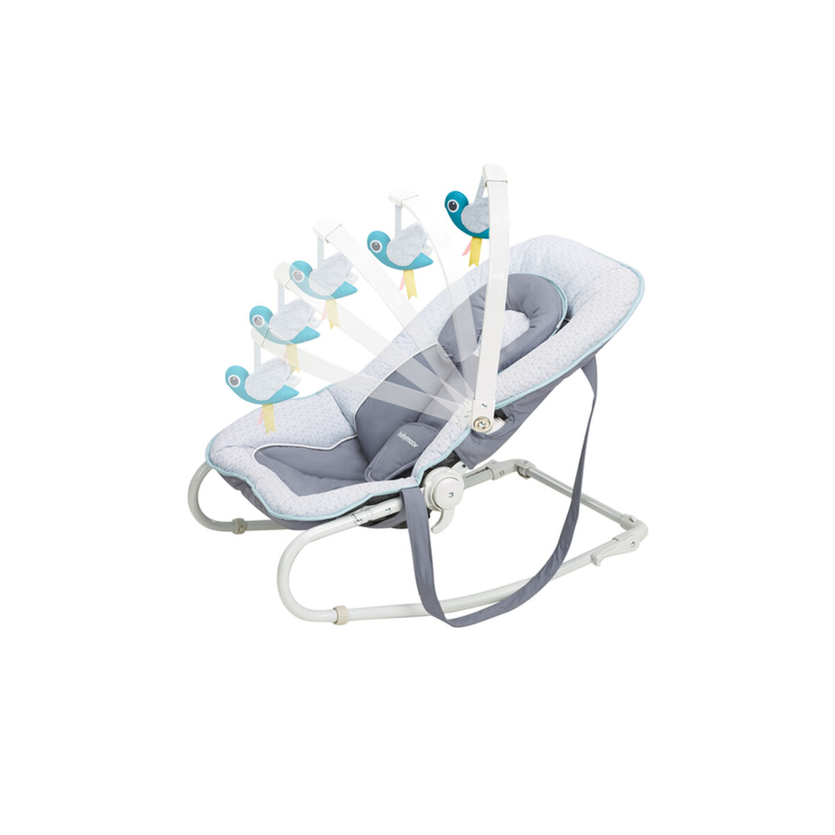 Гамак для младенца Babymoov A012433 Синий Blue-2