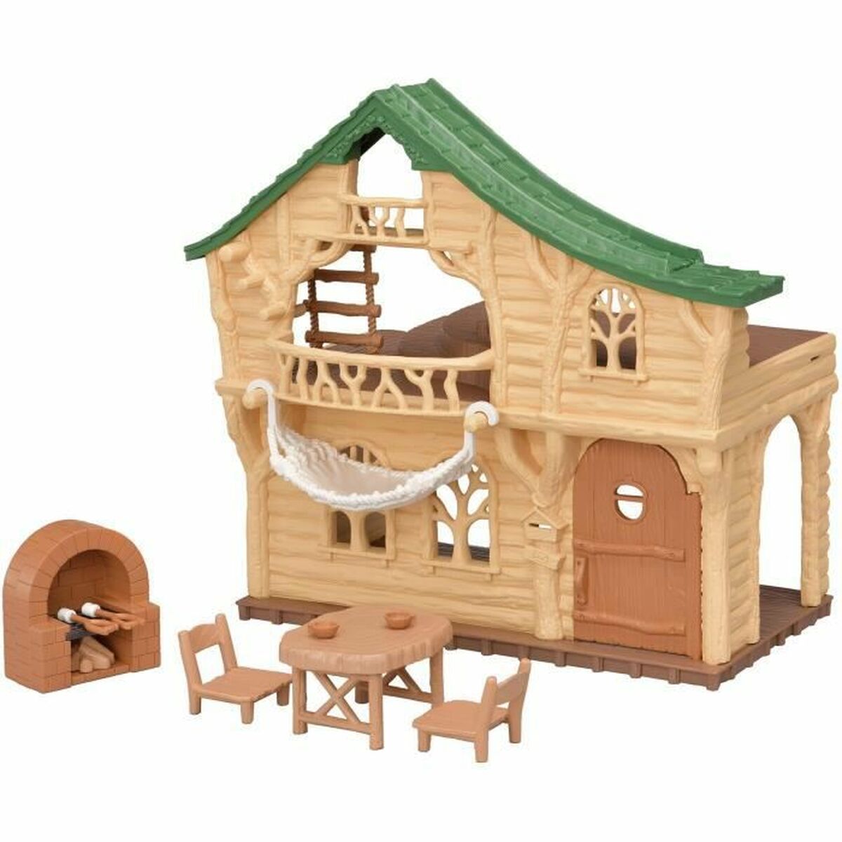 Sylvanian Families Dollhouse The Lake Chalet-4