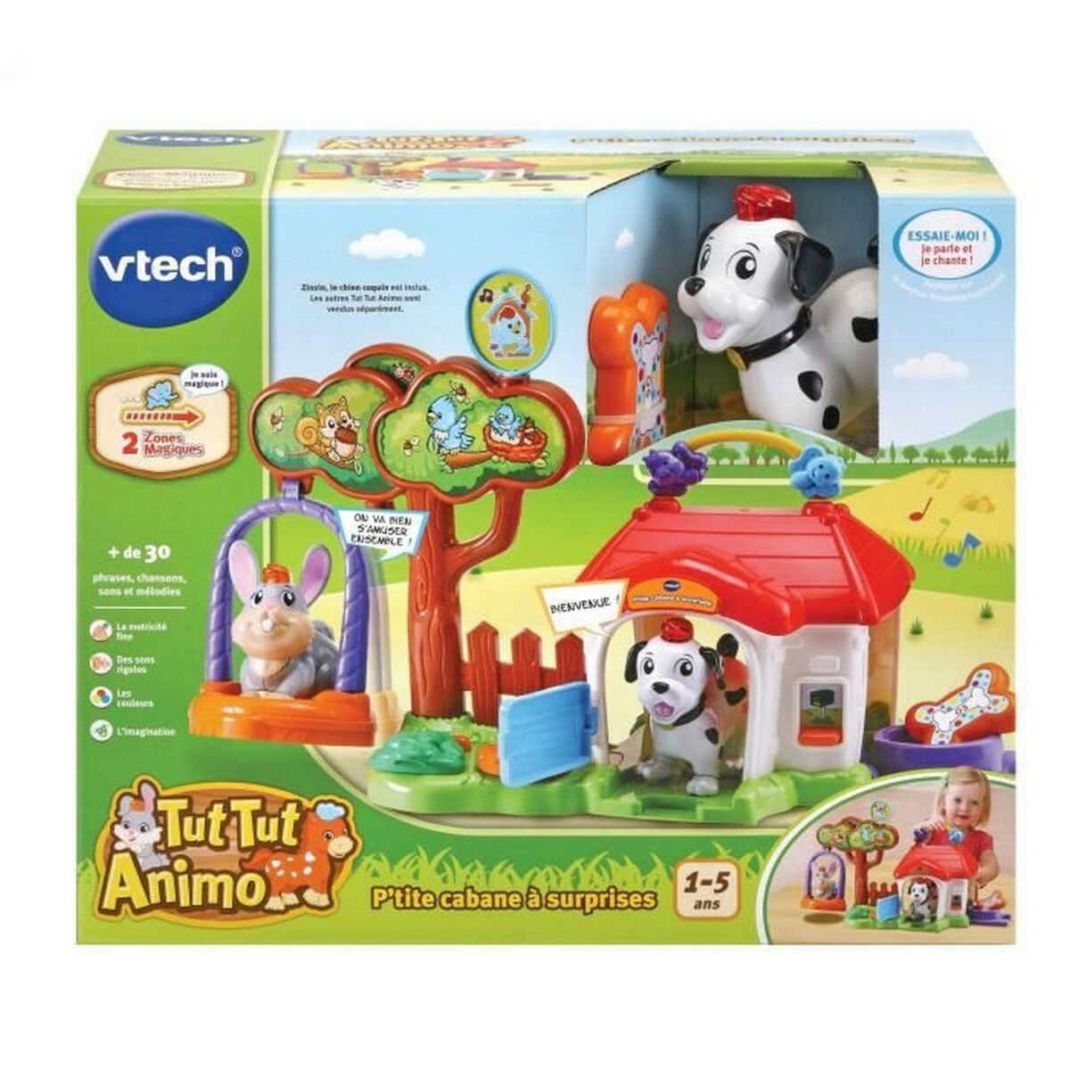 Musical Toy Vtech Tut Tut Animo Little surprise cabin (FR)-5