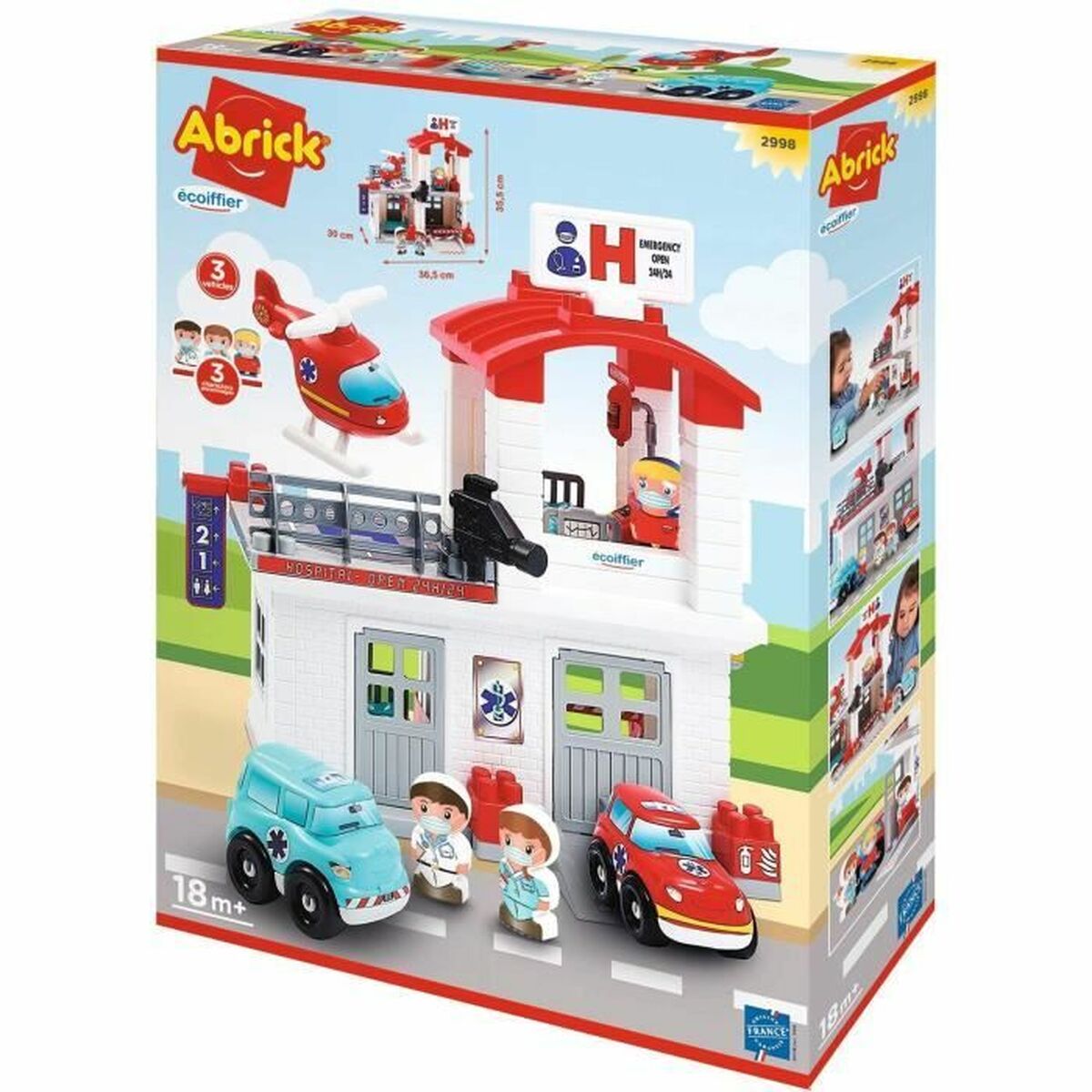 Конструкторский игровой набор Ecoiffier Hospital-3