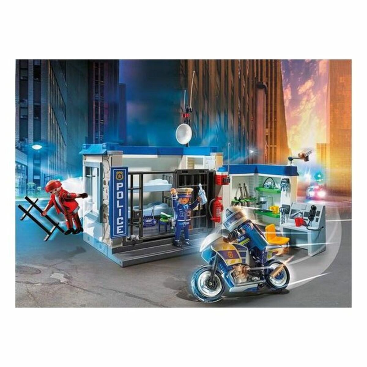 Playset City Action Prison Escape Playmobil 70568 Полиция (161 pcs)-2
