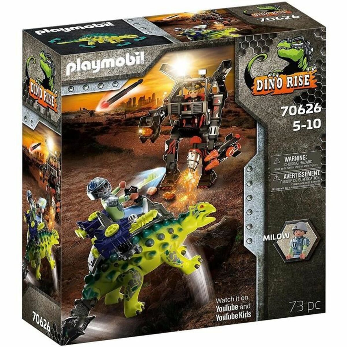 Playset Dino Rise Saichania Playmobil (73 pcs)-2