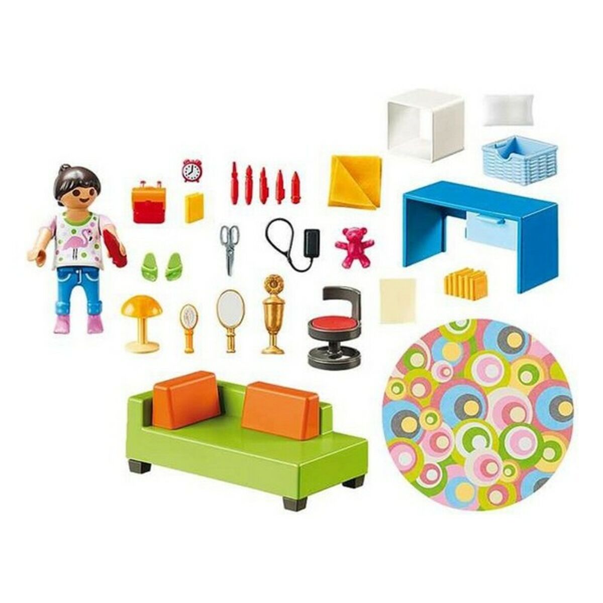 Playset Dollhouse Teenager's Room Playmobil 70209 (43 pcs)-2