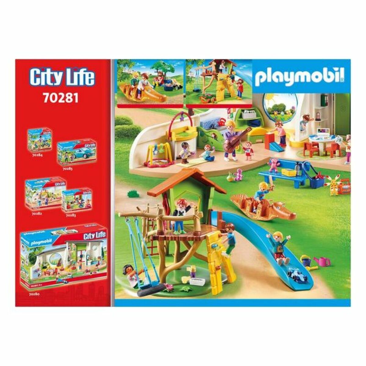 Playset City Life Adventure Playground Playmobil 70281 Playground (83 pcs)-2