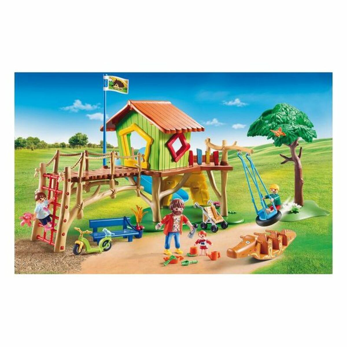 Playset City Life Adventure Playground Playmobil 70281 Playground (83 pcs)-3