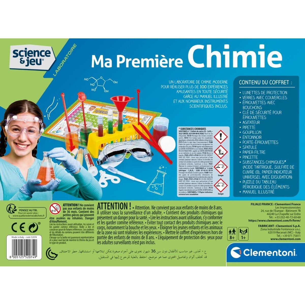 Science game Clementoni My first chemistry (FR)-2