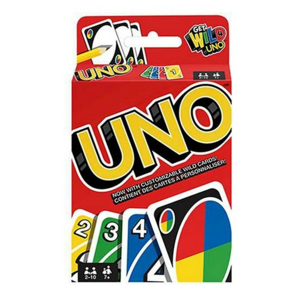 Настольная игра Uno Mattel UNO Cartas (24 Предметы)-7