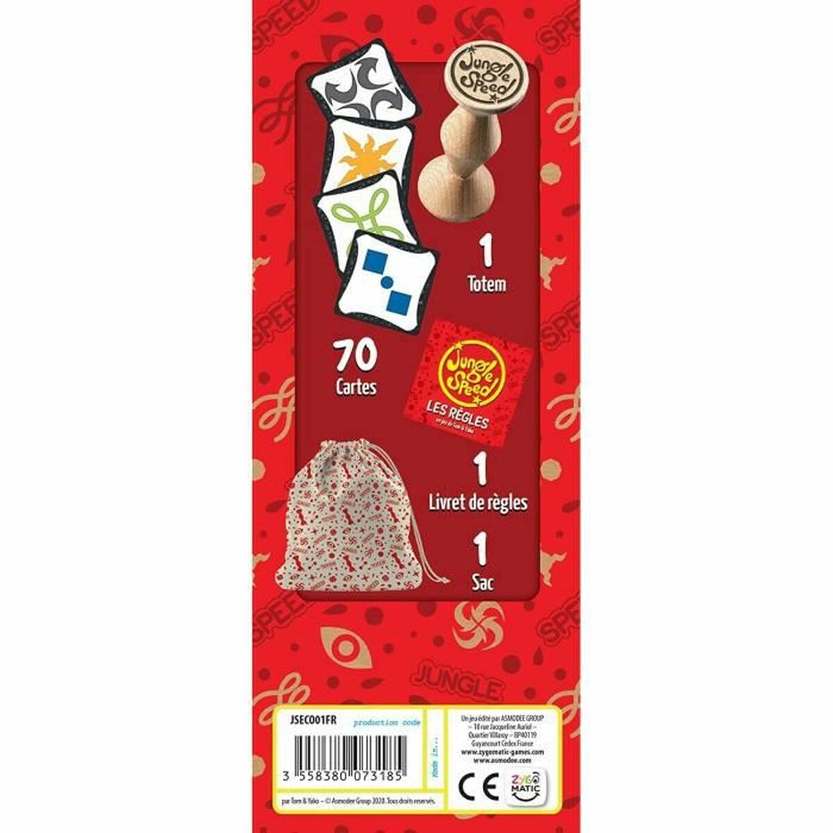 Настольная игра Asmodee Jungle Speed (FR)-3