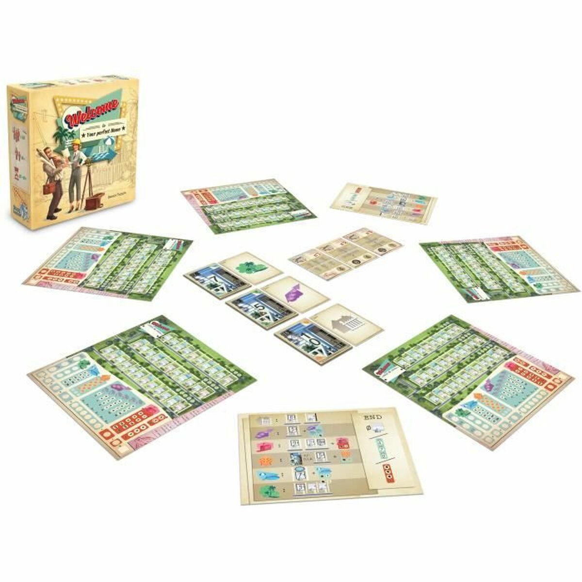 Настольная игра Benoit Turpin Welcome to your perfect home-3