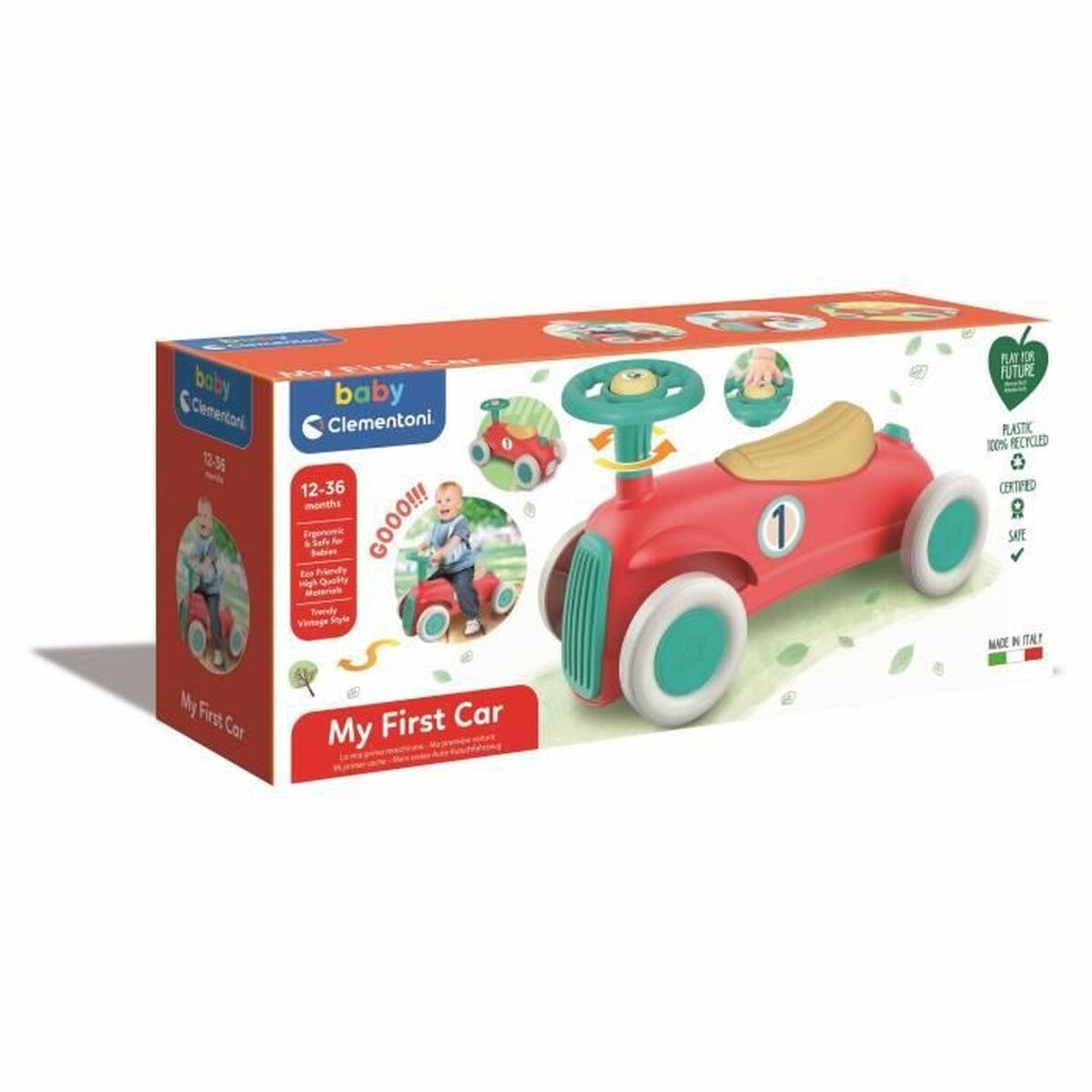 Машинка-каталка Clementoni Forwarder-2