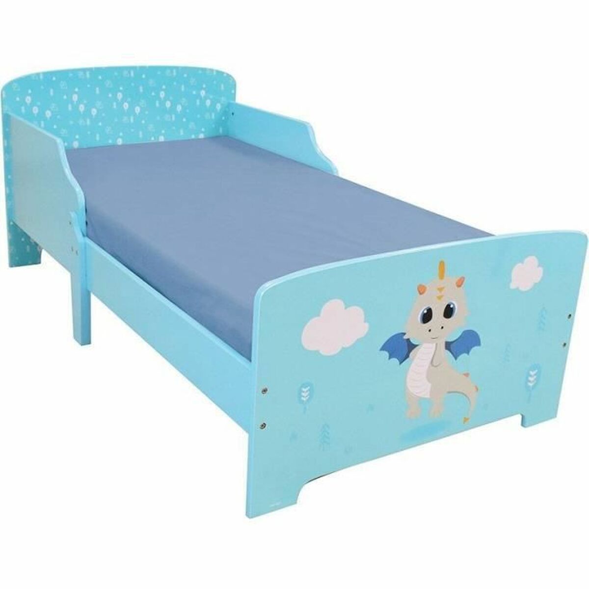Кровать Fun House LEON THE DRAGON 140 x 70 cm Деревянный MDF-2
