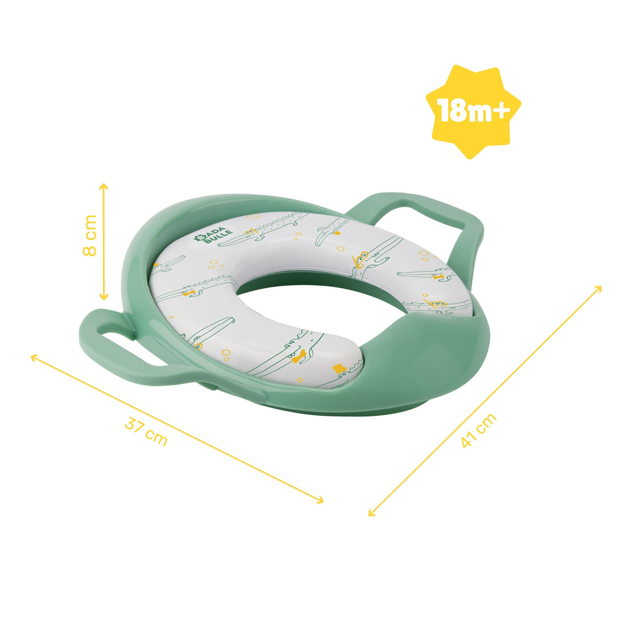 Редуктор для унитаза с ручками Badabulle B027008-2