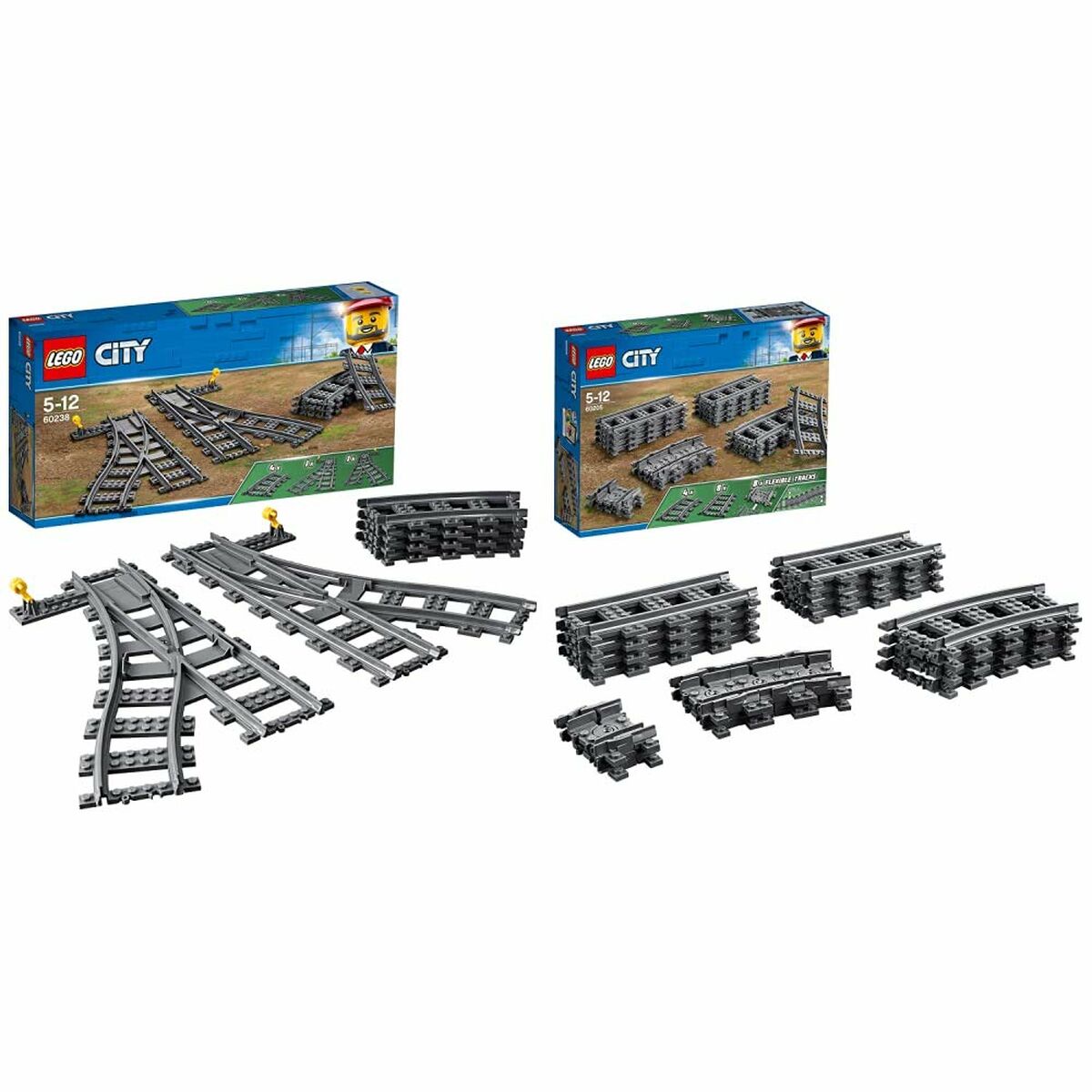 Playset Lego City Rail 60238 Accessories-8