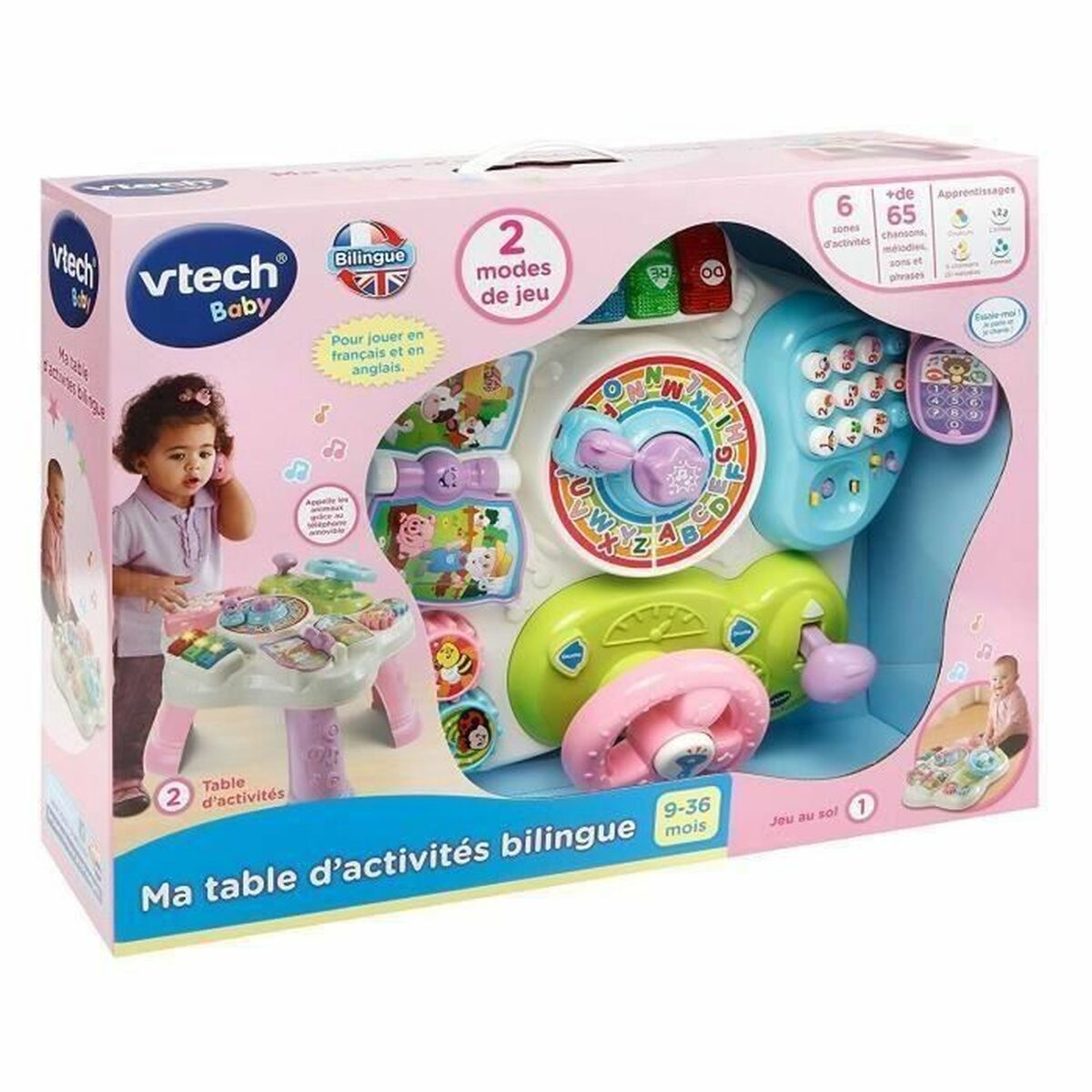 Центр деятельности Vtech My Bilingual Activity Table-2