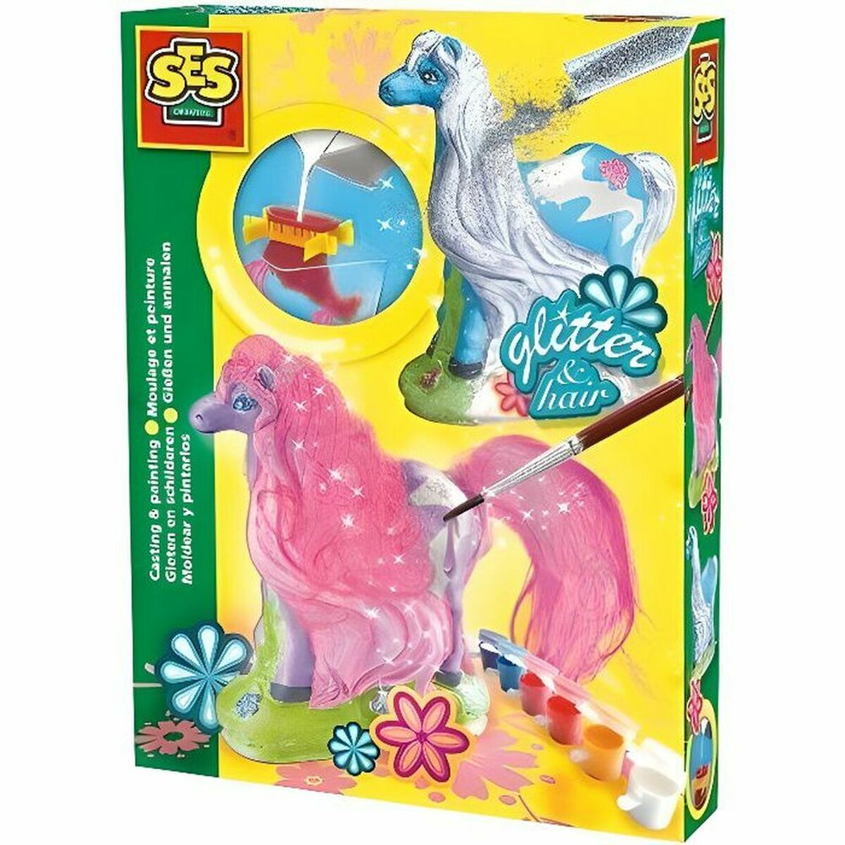 Lápices de colores SES Creative Caf and Paint Horse with mane