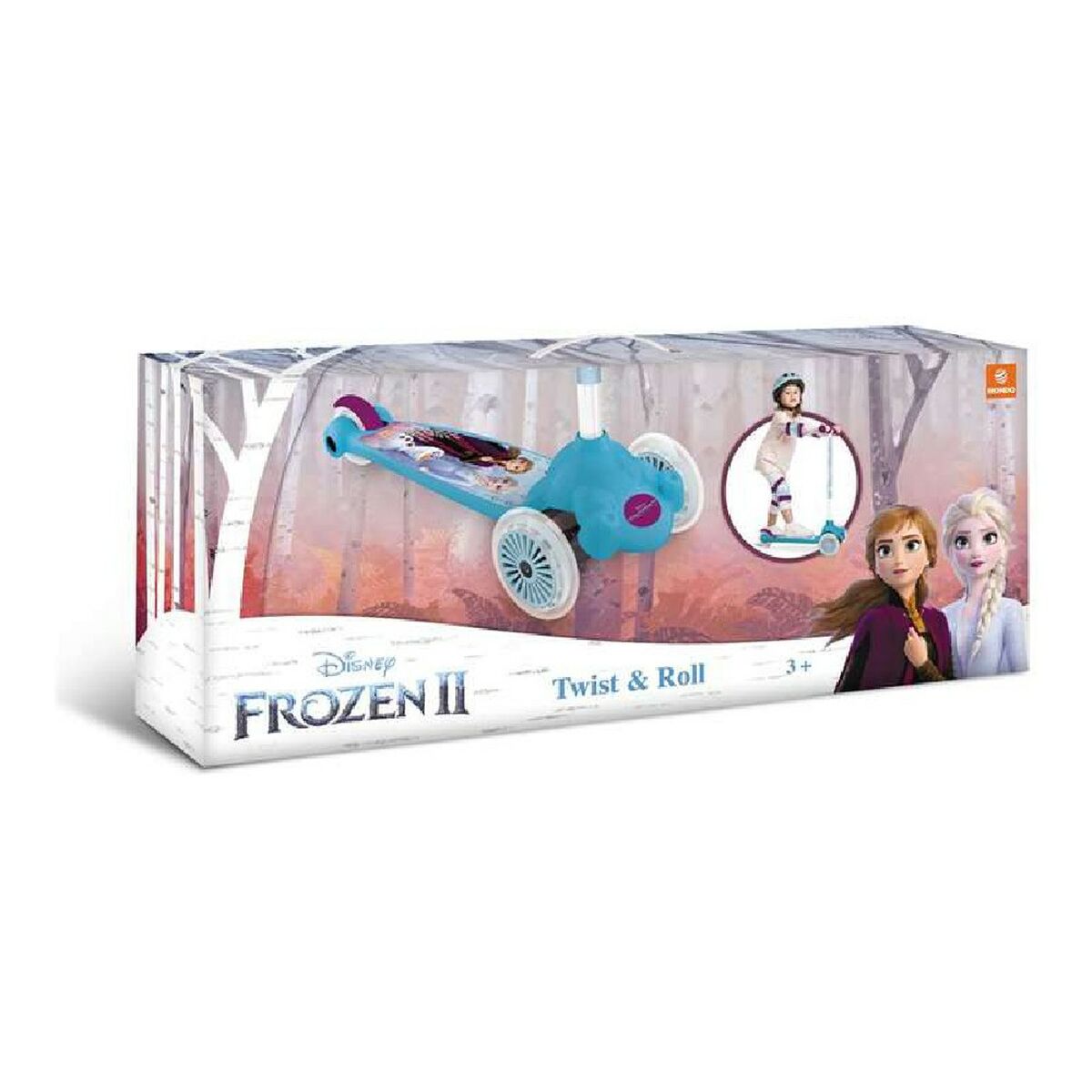 Скейт Twist & Roll Frozen II Mondo 28/300-7