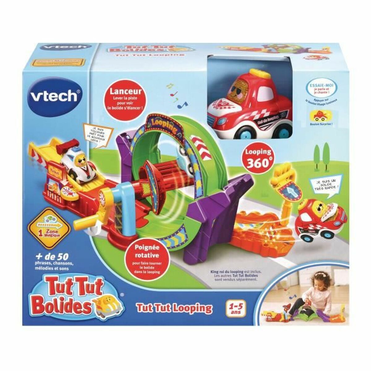 Гоночная трасса Vtech Tut Tut Looping (FR)-2