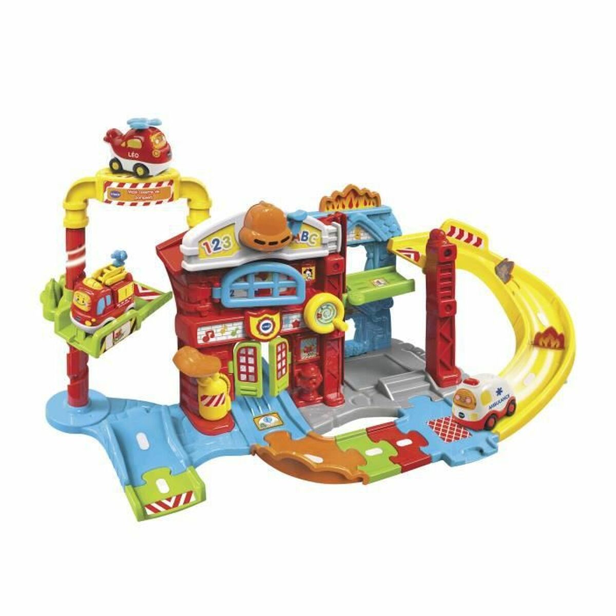 Set of Vtech Maxi Fire Station machines with sound (FR)-3