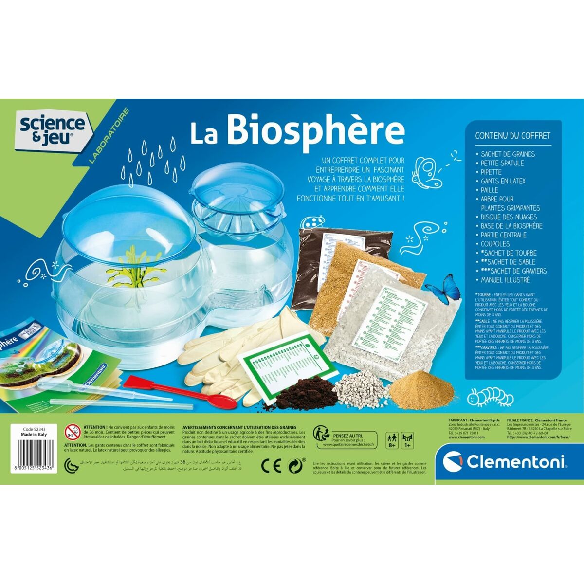 Science game Clementoni The Biosphere-4