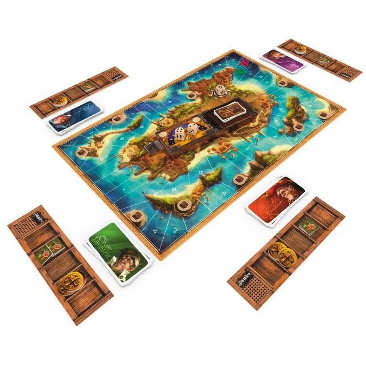 Настольная игра Asmodee Jamaican (FR)-3