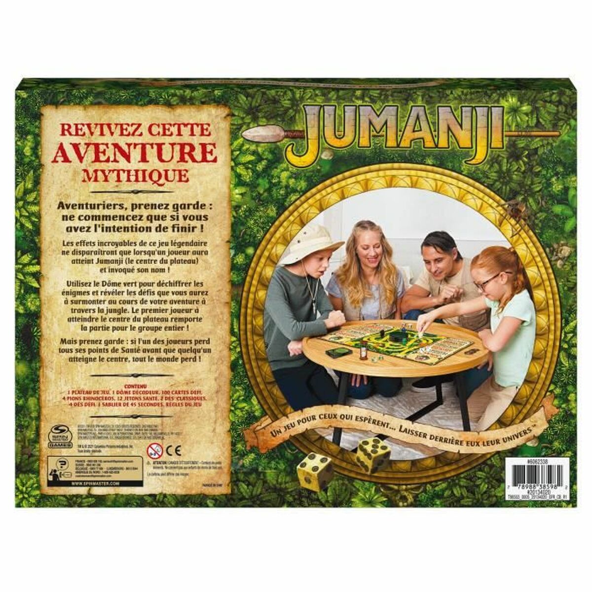 Настольная игра Spin Master Jumanji (французский) (FR)-4