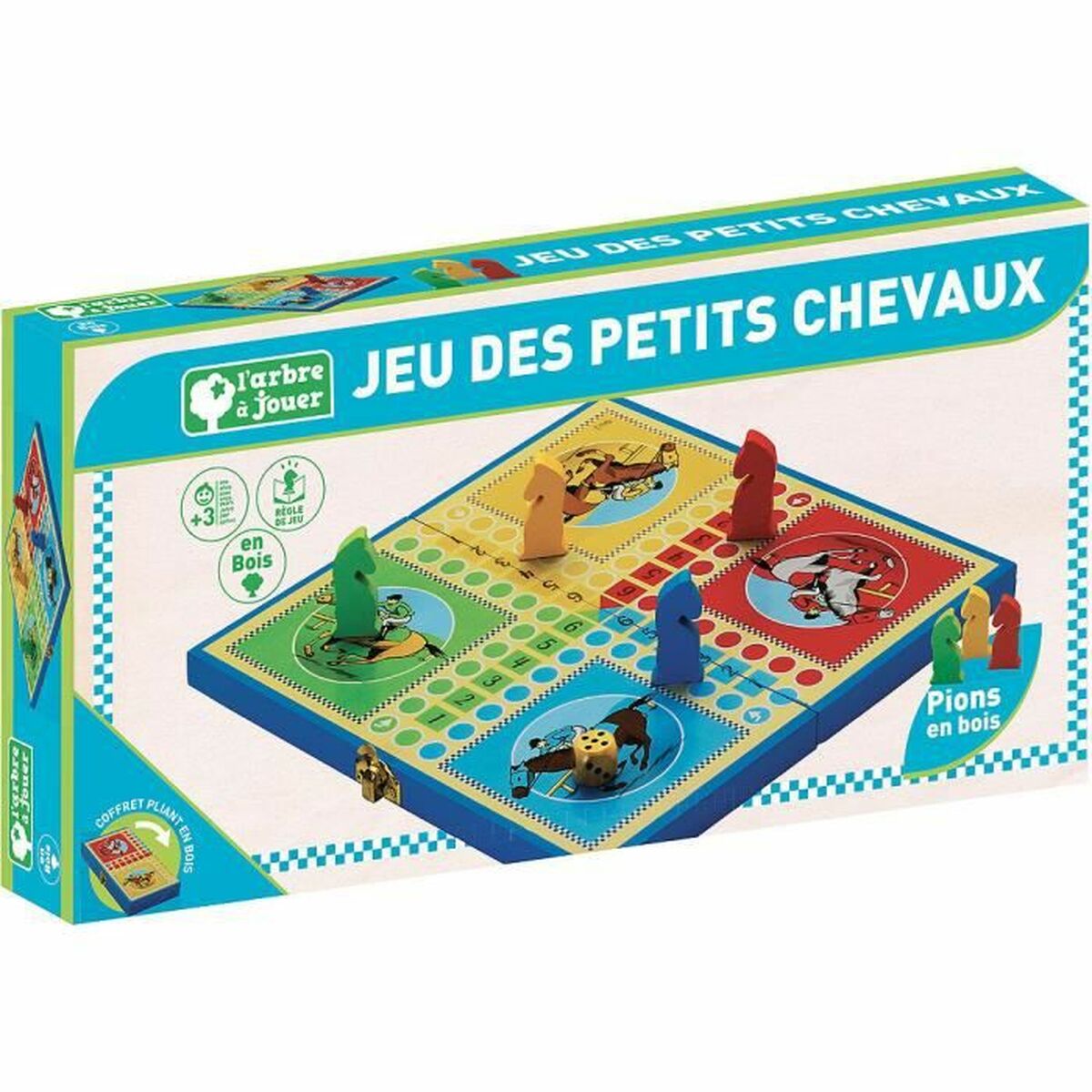 Настольная игра L´Arbre a Jouer Jeu Des Petits Chevaux (FR)-3