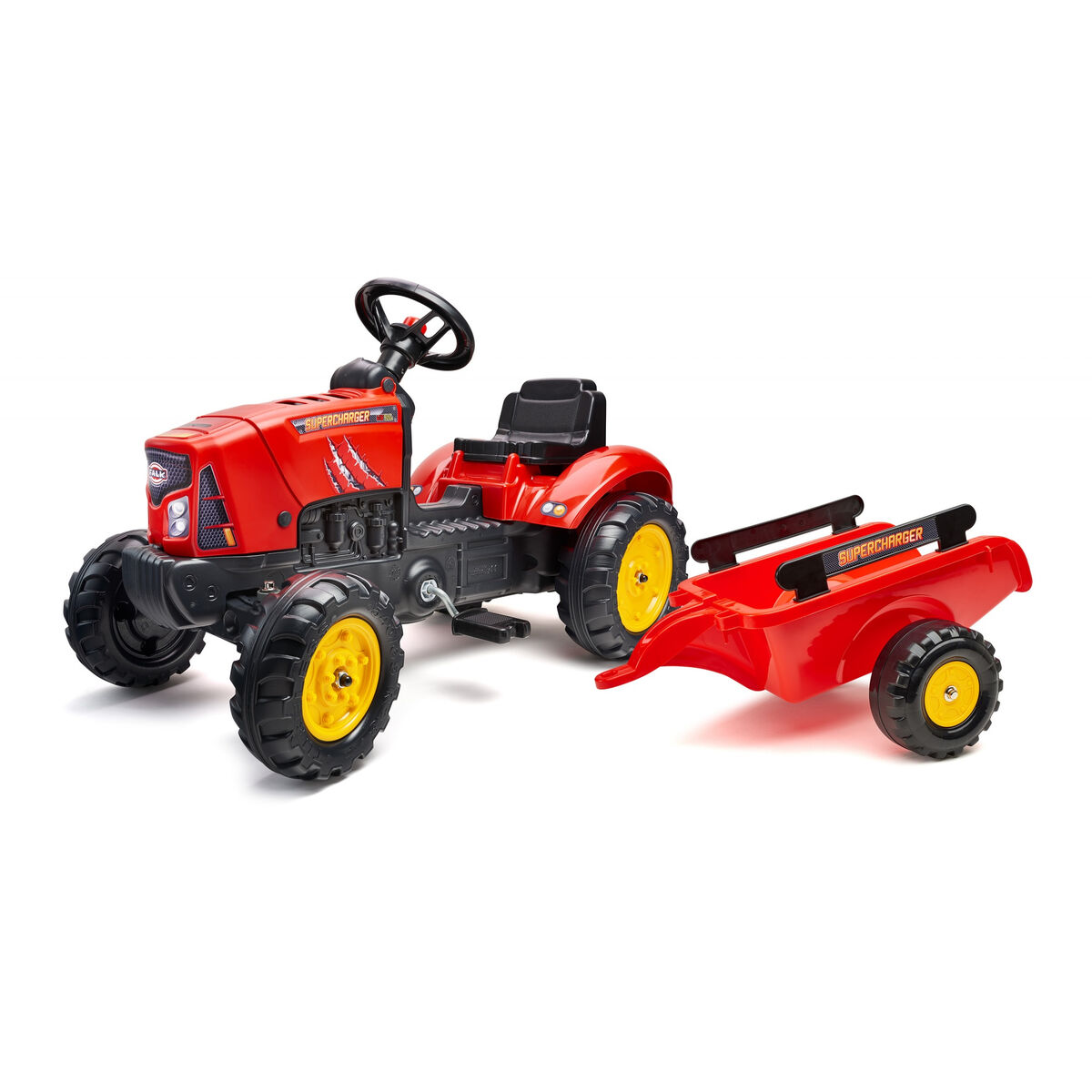 페달이 달린 트랙터 Falk Supercharger 2030AB Red